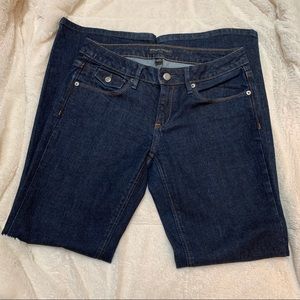 Banana Republic Boot Cut Jean SZ 27/4S Dark Wash